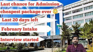 Admission closed 🥺  Last date  cheapest package 😍  Tashkent medical academy uzbekistan tashkent [upl. by Damon]