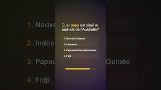 Quiz sur les pays capitales drapeaux et faits géographiques quiz géographie studyge [upl. by Nyladnek]