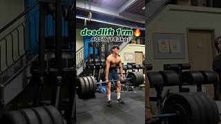 얼굴로 드는 데드리프트 1rm deadlift crossfit 1rm 크린이 [upl. by Adlai]