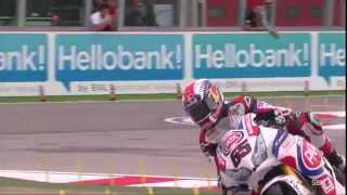 2014 WSBK Imola  Race 2 highlights [upl. by Shetrit657]