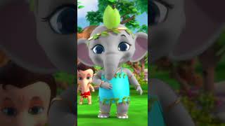 Hathi Raja Tamil Rhymes ஹாதி ராஜா shorts tamilsong ekmotahathi kidsvideo tridev [upl. by Pedrotti]