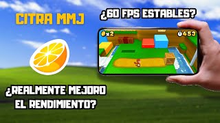 CITRA MMJ ¿EL MEJOR EMULADOR PARA GAMA BAJA 3DS ANDROID [upl. by Dinnage]