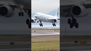 Very SMOOTH Landing  Air Canada A330 [upl. by Justen189]