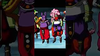 Lord beerus vs goku vegeta and trunks dragon ball heroesshorts [upl. by Onivla488]