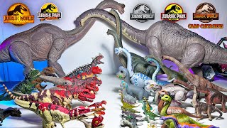 MEGA Brachiosaurus VS Ceratosaurus Collection Jurassic World Dinosaurs Collection Battle [upl. by Alamak]