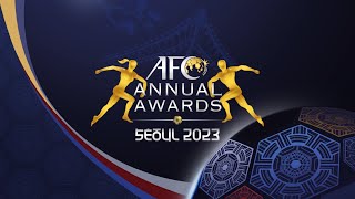 Live AFC Annual Awards Seoul 2023 [upl. by Imailiv]