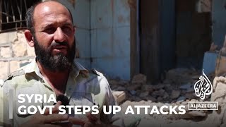 Syrian gov’t steps up attacks on rebelcontrolled Idlib [upl. by Aitnwahs247]