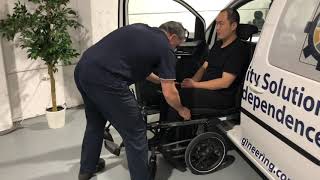 Carony  car seating solution for wheelchair users [upl. by Anialad815]