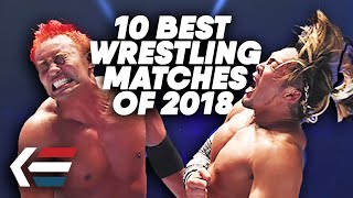 Ranking the 10 BEST Matches of 2018  WrestleTalk [upl. by Ralyat483]