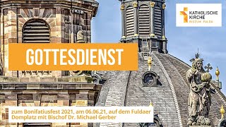 Pontifikalamt zum Bonifatiusfest [upl. by Concettina]