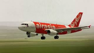 Xplane 11  Toliss a319 AirAsia landing at General Santos International Airport RPMR [upl. by Ajiat]