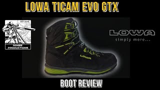 Lowa Ticam EVO GTX boot review [upl. by Tremaine444]