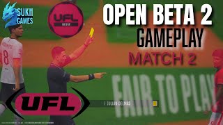 UFL Open Beta 2  GAMEPLAY  MATCH 2  XBOX [upl. by Lema]