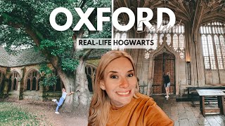 Enchanting OXFORD The RealLife HOGWARTS  Harry Potter filming locations England UK  vlog [upl. by Franklyn837]