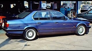 BMW ALPINA B12 50 E32 7 series Quick look [upl. by Sergeant]