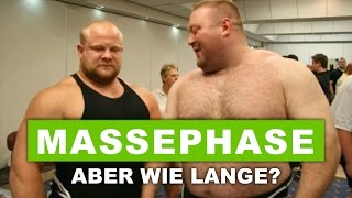 Wie lange eine Massephase machen [upl. by Yarled150]