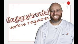 Conjugação Verbal  verbos regulares Prof Noslen linguaportuguesa live [upl. by Keyser]