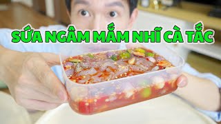 Lần Đầu Ăn Thử Sứa Ngâm Mắm Nhĩ Cà Tắc Mà Ngon Đến Không Ngờ [upl. by Atilrak646]