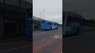 Aircoach C50 Volvo B11R Plaxton Panther201D8143704X Tivoli to Cork Lower Glanmire Rd 30102024 [upl. by Ydualc217]