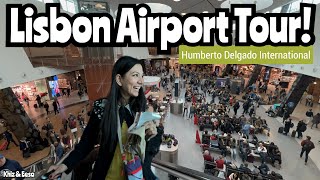 Lisbon International Airport Experience  Arriving and Departing from Humberto Delgado [upl. by Nalad]