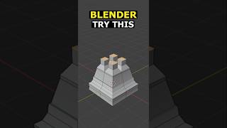 Blender Extrude Individual Faces blender 3d tutorial [upl. by Balf582]