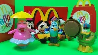 2001 DISNEYLAND PARIS McDONALDS HAPPY MEALS TOYS UNBOXING GENIE amp THE LAMP  DONALD DUCK [upl. by Elvah854]