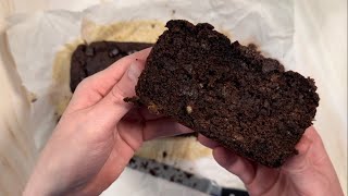 Healthy Double Chocolate Banana Bread [upl. by Alejoa]