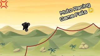 Moto Racing Game Fails 🫣 [upl. by Huda690]