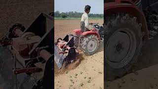 vst tractor 22 hp with rotavator छोटा ट्रैक्टर रोटावेटर के साथ you tube shots [upl. by Castle]