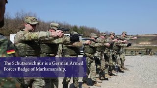 US Soldiers in Kosovo contend for German shooting badge [upl. by Eserehs]