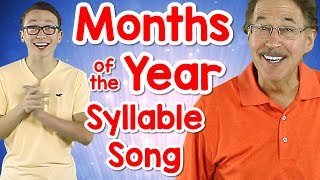 12 Months of the Year  Exercise Song for Kids  Learn the Months  Jack Hartmann [upl. by Ahsieyn]