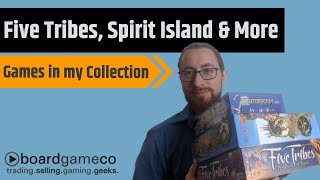 Games In My Collection  Five Tribes Spirit Island Carcassonne and More [upl. by Eleanor810]