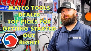 Matco Tools Dealers Top Picks For Getting Started and Lots Of Tool Talk What You Need Starting Out [upl. by Adnaram685]