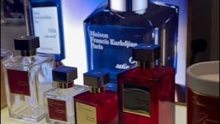 Selfridges London Perfume Shopping Maison Francis Kurkdjian Bacarat Rouge 540 [upl. by Nilat]