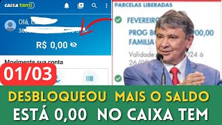 💥LIBEROU TODOS OS BLOQUEADOS NO APLICATIVO PORÉM O VALOR NÃO CAIU NO CAIXA TEM COMO RECEBER [upl. by Aljan452]