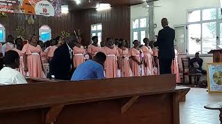 Eglise méthodiste godoumé  Chorale chérubin 1 [upl. by Eramal]