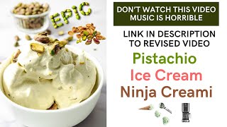 Watched the revised Video Irresistible Pistachio Ice Cream Ninja Creami No Refined Sugar No Dyes [upl. by Fruin362]