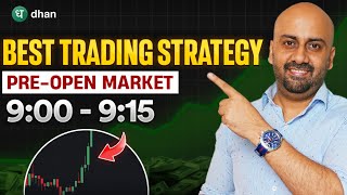 Stock Market PreOpen Trading Strategy for Beginners  Best Stock Selection  Dhan [upl. by Trask]