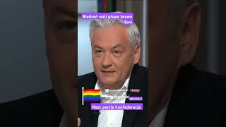 Biedroń wali głupa sejm polityka wolność tusk [upl. by Aisel792]