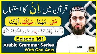 ANN IN QURAN  MUZARE AKHAF  Jumla Shartiya  Arabic Grammar Series  Ep  161  Qari Aqib [upl. by Willamina]