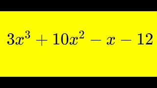 Cubic Factoring using Vietas Formula [upl. by Bashemeth]