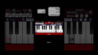 Learn Stranger Things theme song on piano easy way strangerthings piano pianotutorial tutorial [upl. by Sidalg]