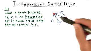 Independent Set  Georgia Tech  Computability Complexity Theory Complexity [upl. by Devlen]