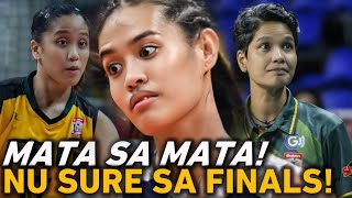 Tina Salak TAKOT kay Alyssa Solomon NU sure spot sa Final NO MERCY kontra FEU SSL Game Preview [upl. by Boehmer]