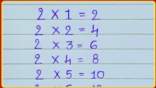 Table of 2  Table  Table 2  Maths [upl. by Ydnew581]