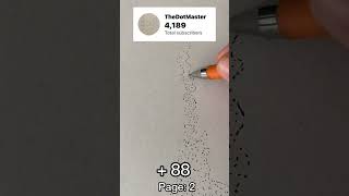 Day 27 of adding 1 dot every sub dots drawing challenge [upl. by Gilliette]