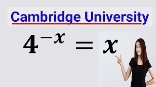 A very tricky Cambridge University Admission Algebra Exam  Entrance Aptitude Test  Find x [upl. by Philoo603]