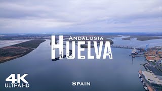 HUELVA 2024 🇪🇸 Drone Aerial 4K Drones  Andalusia Andalucía Spain España [upl. by Alvy]