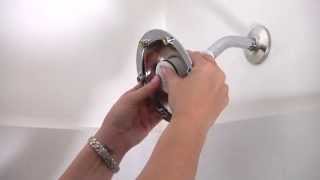 Culligan RainDisc Filtered Showerhead Replacement Cartridge Installation Video [upl. by Levram]