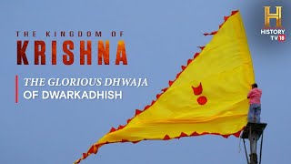 The legendary 52yard Dhwaja of Dwarkadhish  The Kingdom Of Krishna [upl. by Nomra]